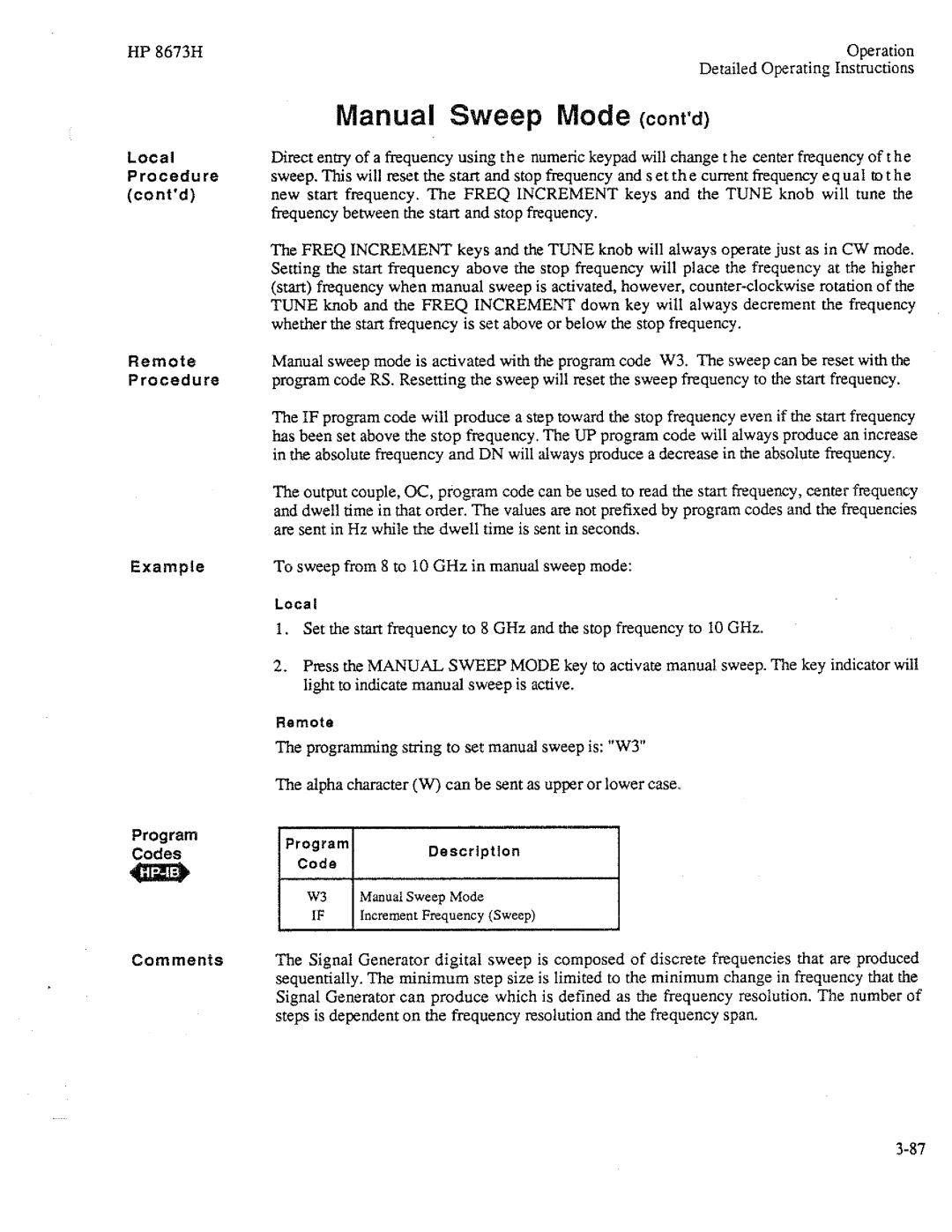 HP Electronic 8673H manual 