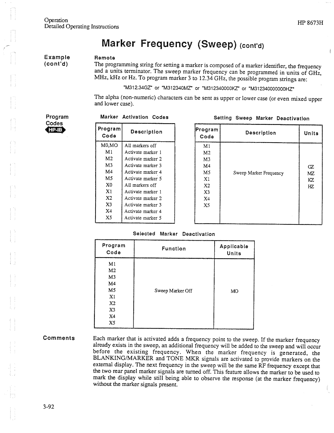 HP Electronic 8673H manual 