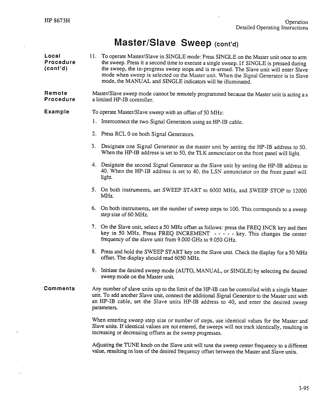 HP Electronic 8673H manual 