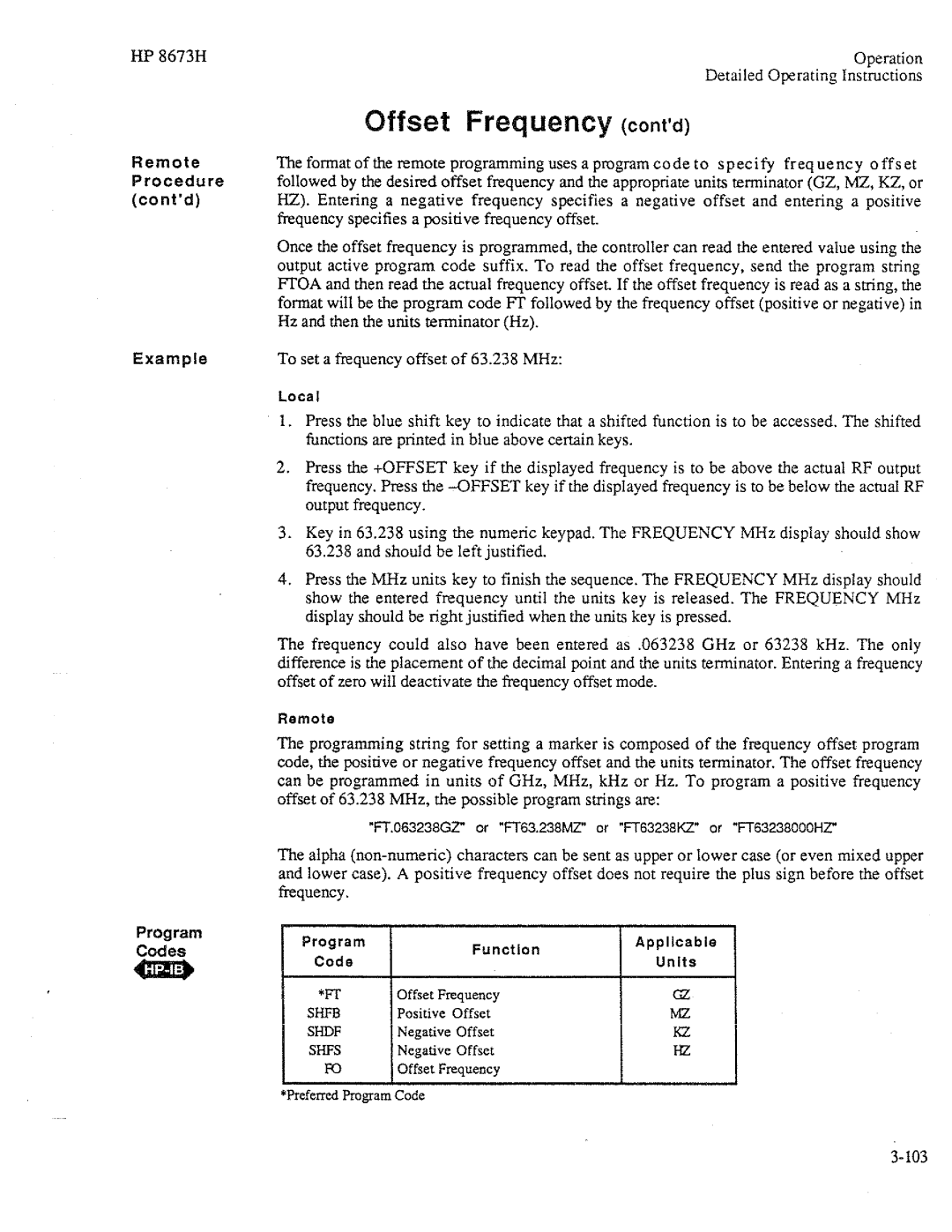 HP Electronic 8673H manual 