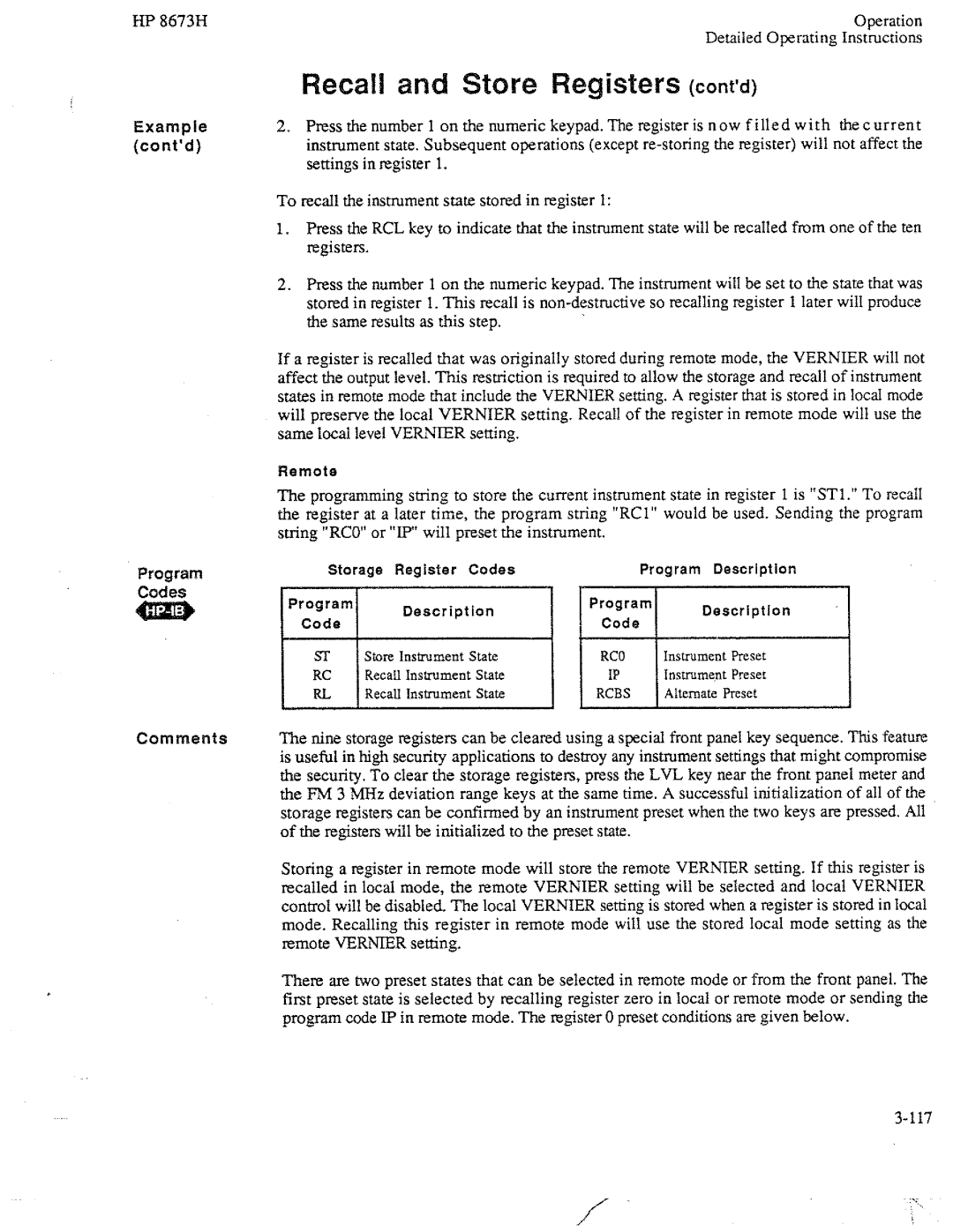 HP Electronic 8673H manual 