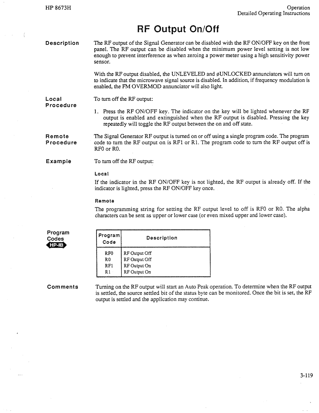 HP Electronic 8673H manual 