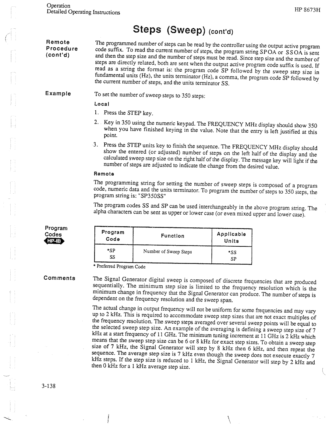 HP Electronic 8673H manual 