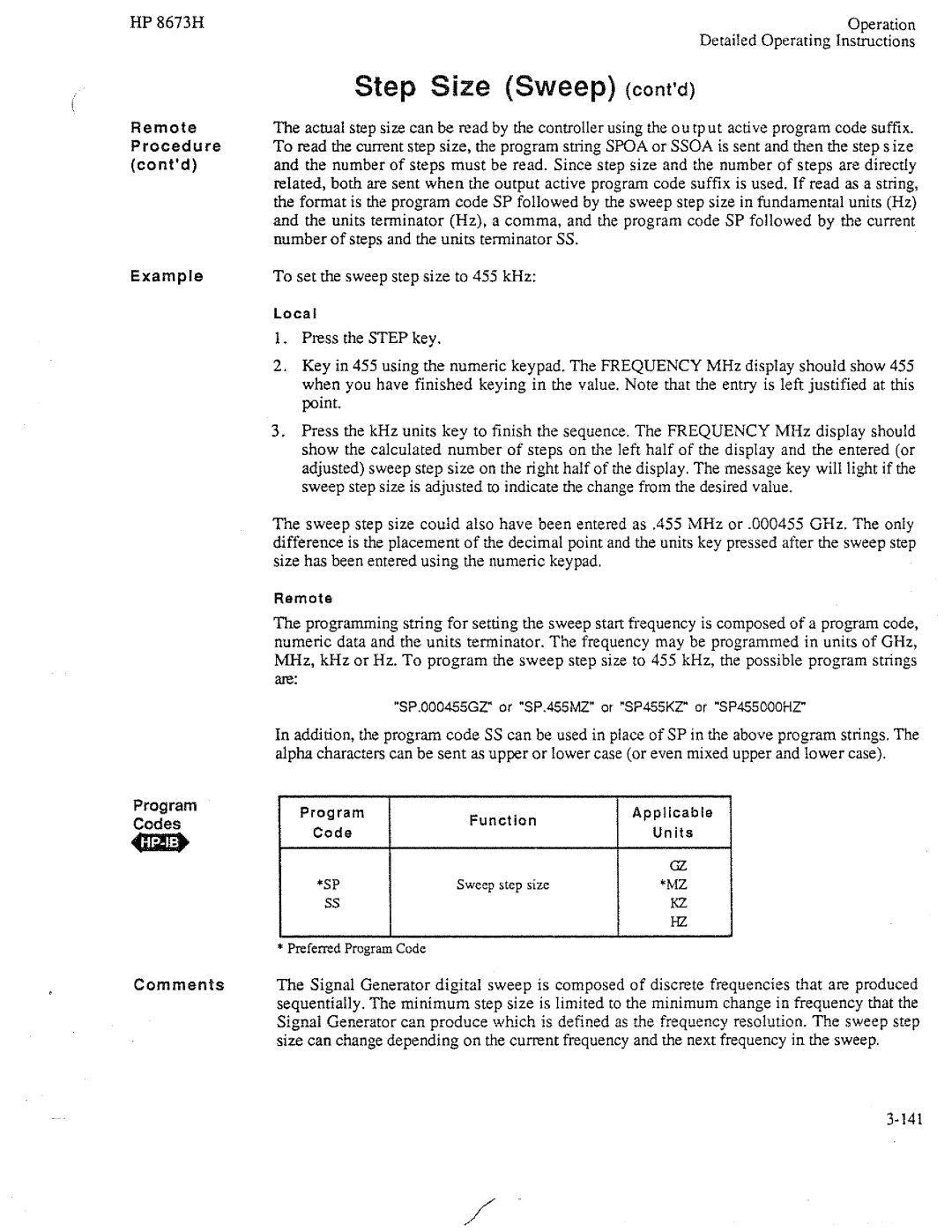 HP Electronic 8673H manual 