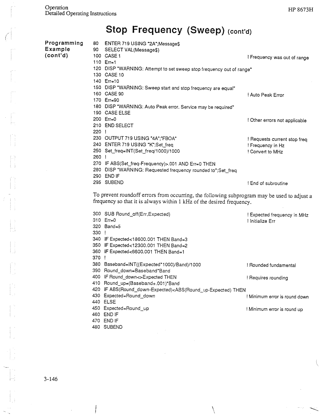 HP Electronic 8673H manual 