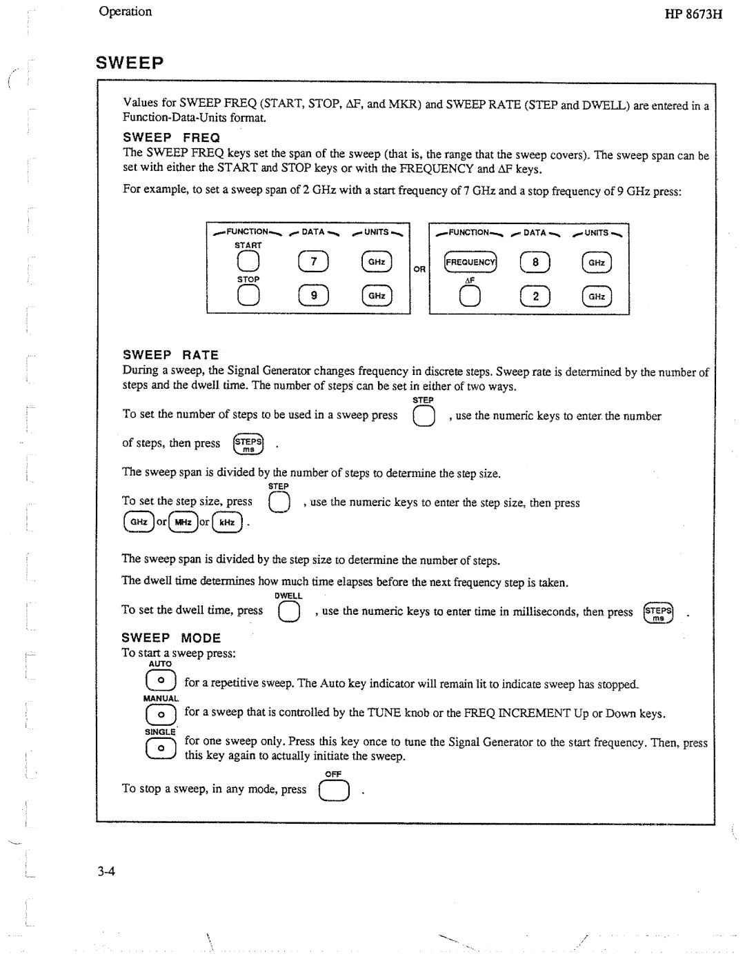 HP Electronic 8673H manual 