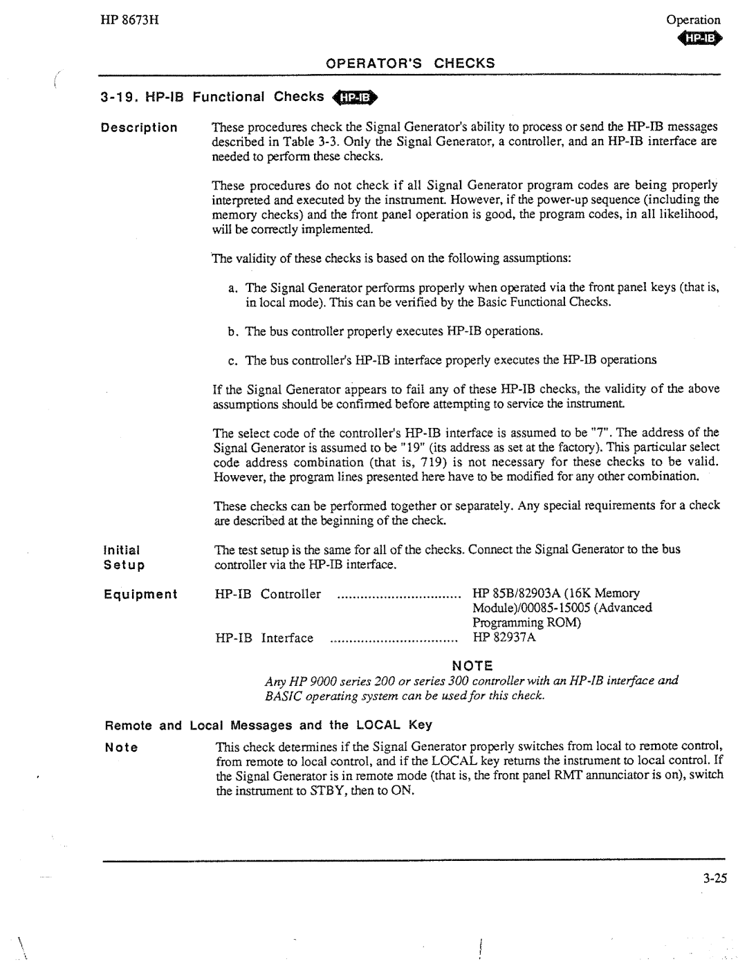 HP Electronic 8673H manual 