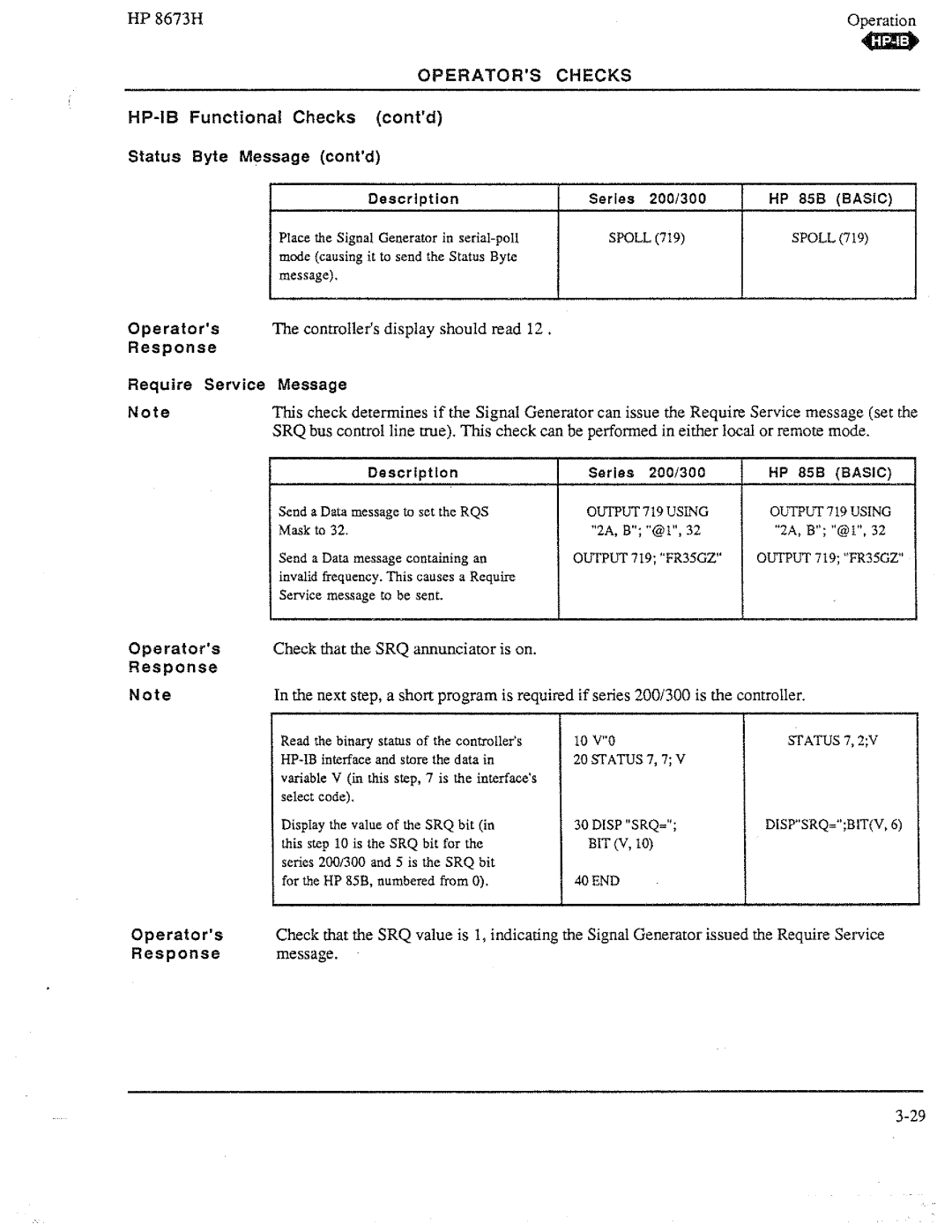 HP Electronic 8673H manual 