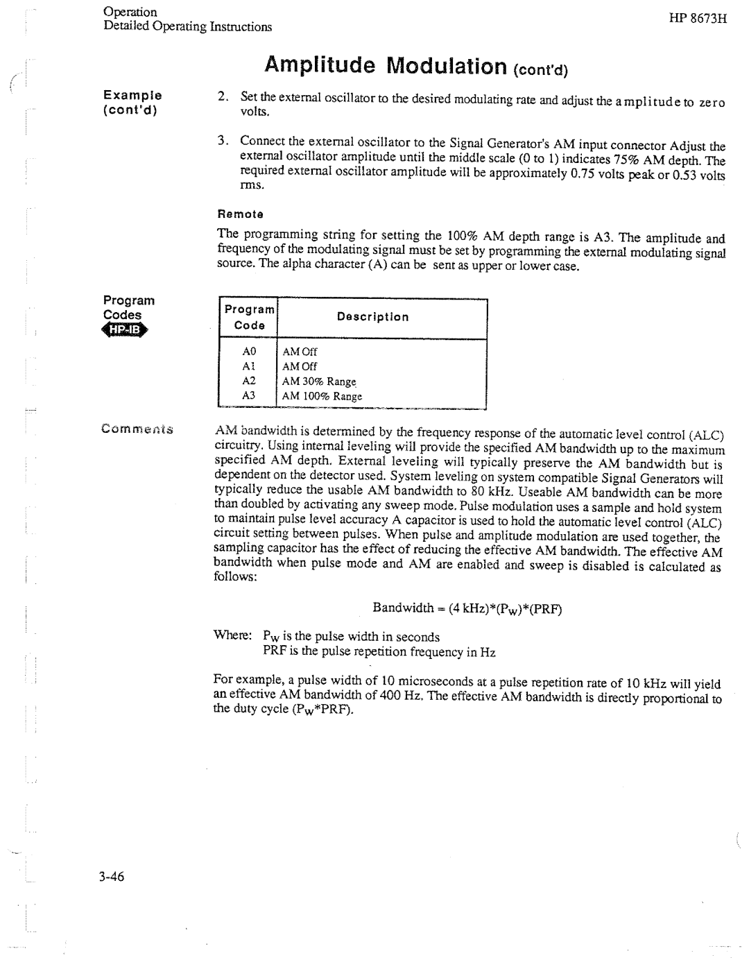 HP Electronic 8673H manual 