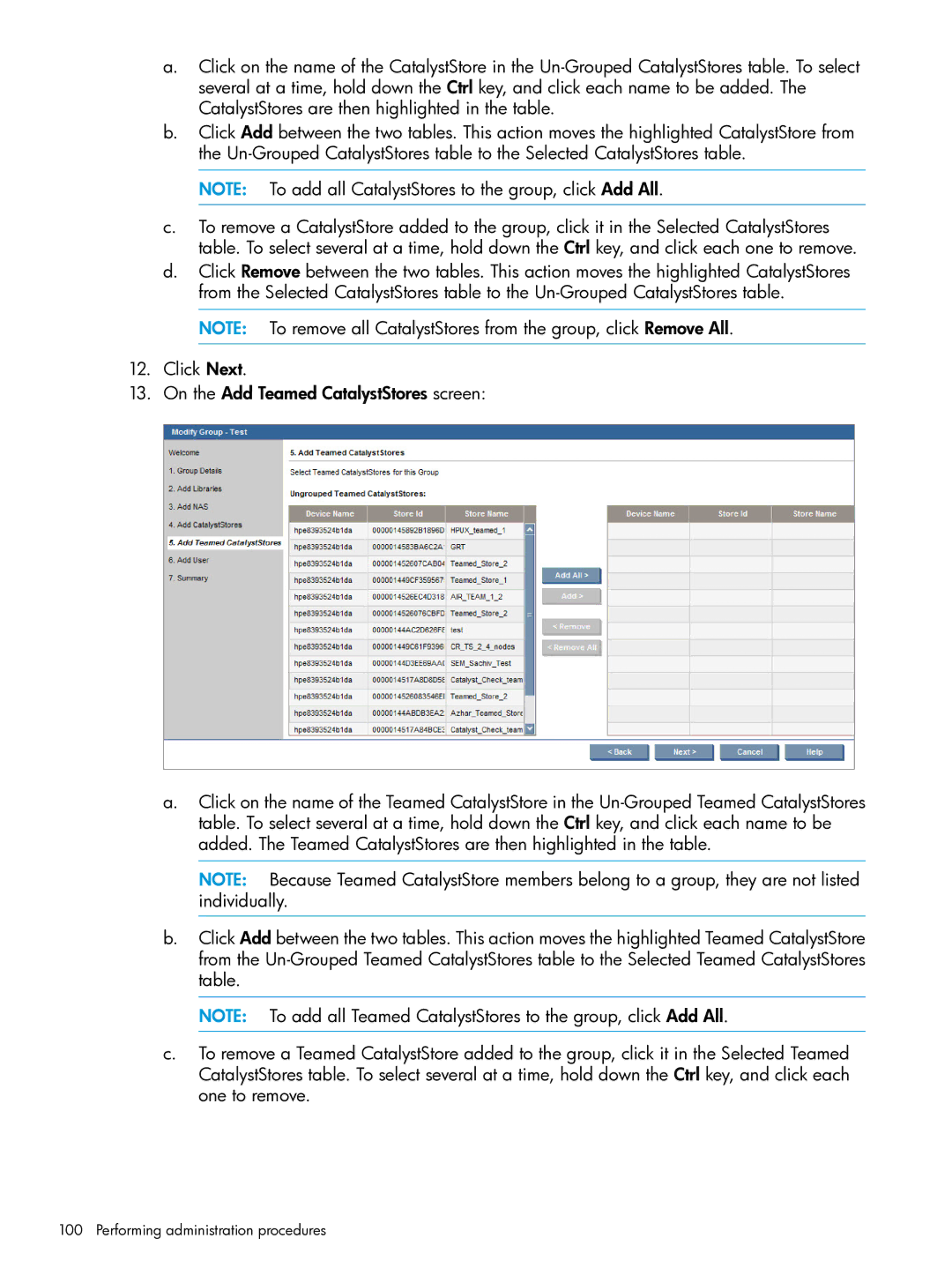 HP EMA/ESA/MA Replication Software manual Performing administration procedures 