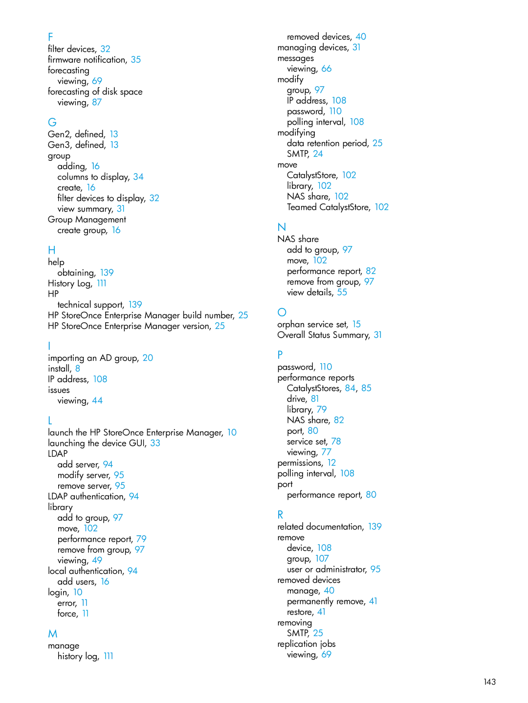 HP EMA/ESA/MA Replication Software manual Ldap 