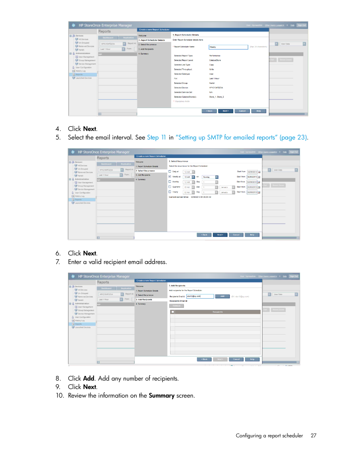 HP EMA/ESA/MA Replication Software manual Click Next 