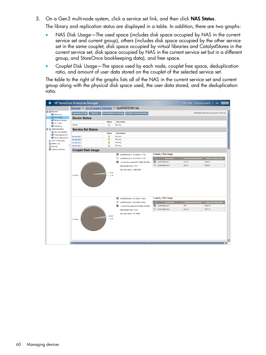 HP EMA/ESA/MA Replication Software manual Managing devices 