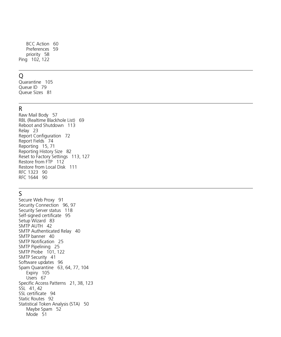 HP Email Firewall Appliance manual Smtp Auth 