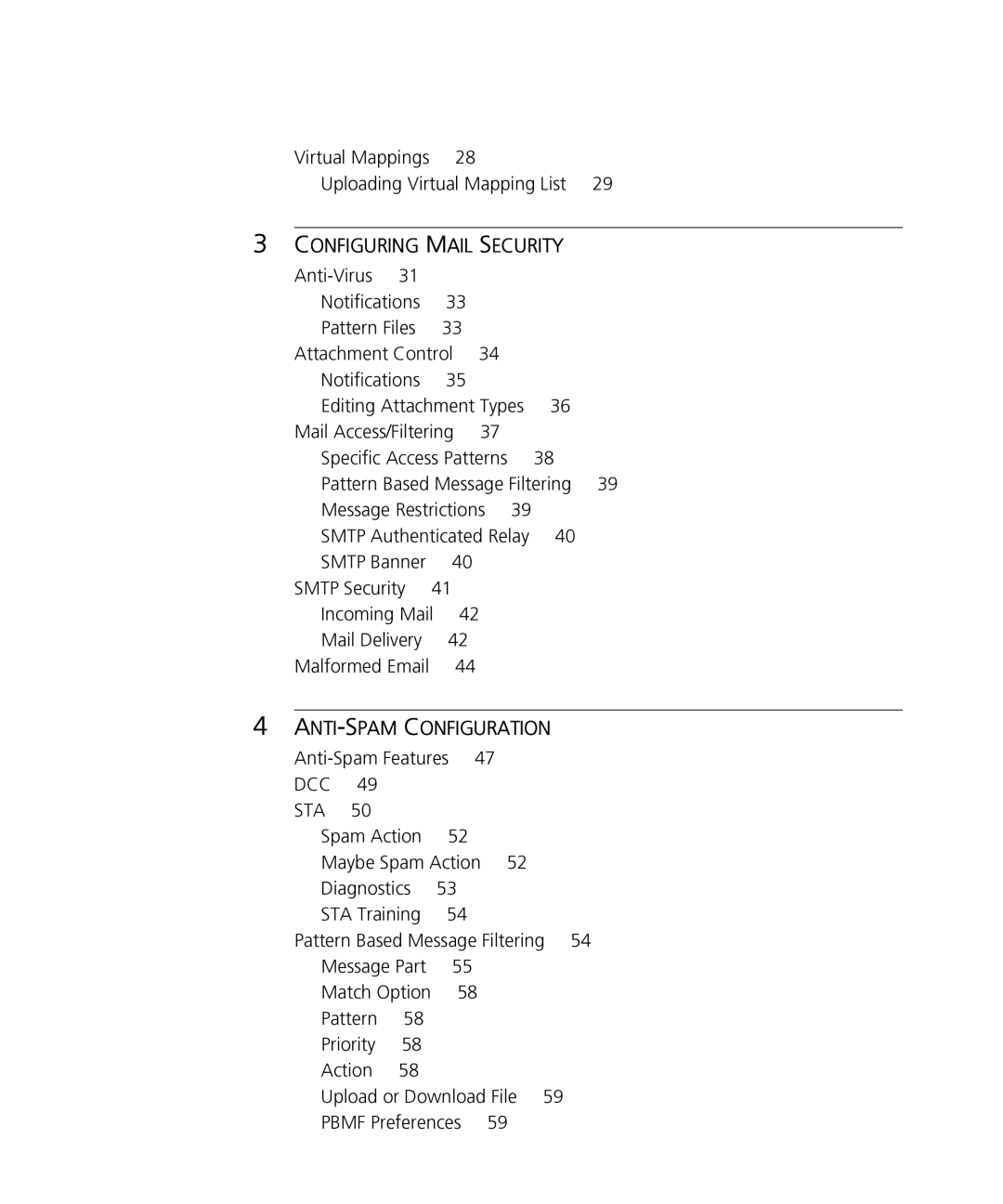 HP Email Firewall Appliance manual Anti-Spamconfiguration 