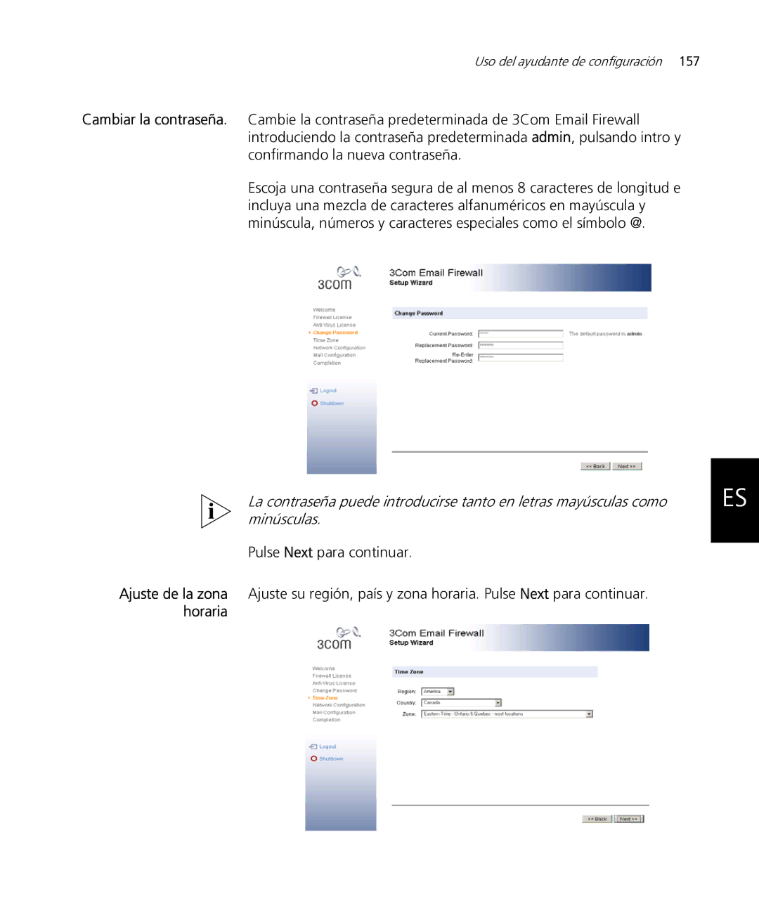 HP Email Firewall Appliance manual Horaria 