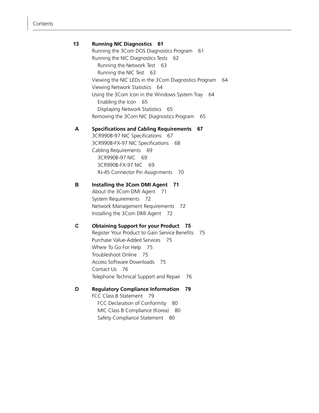 HP Embedded Firewall manual Running NIC Diagnostics 