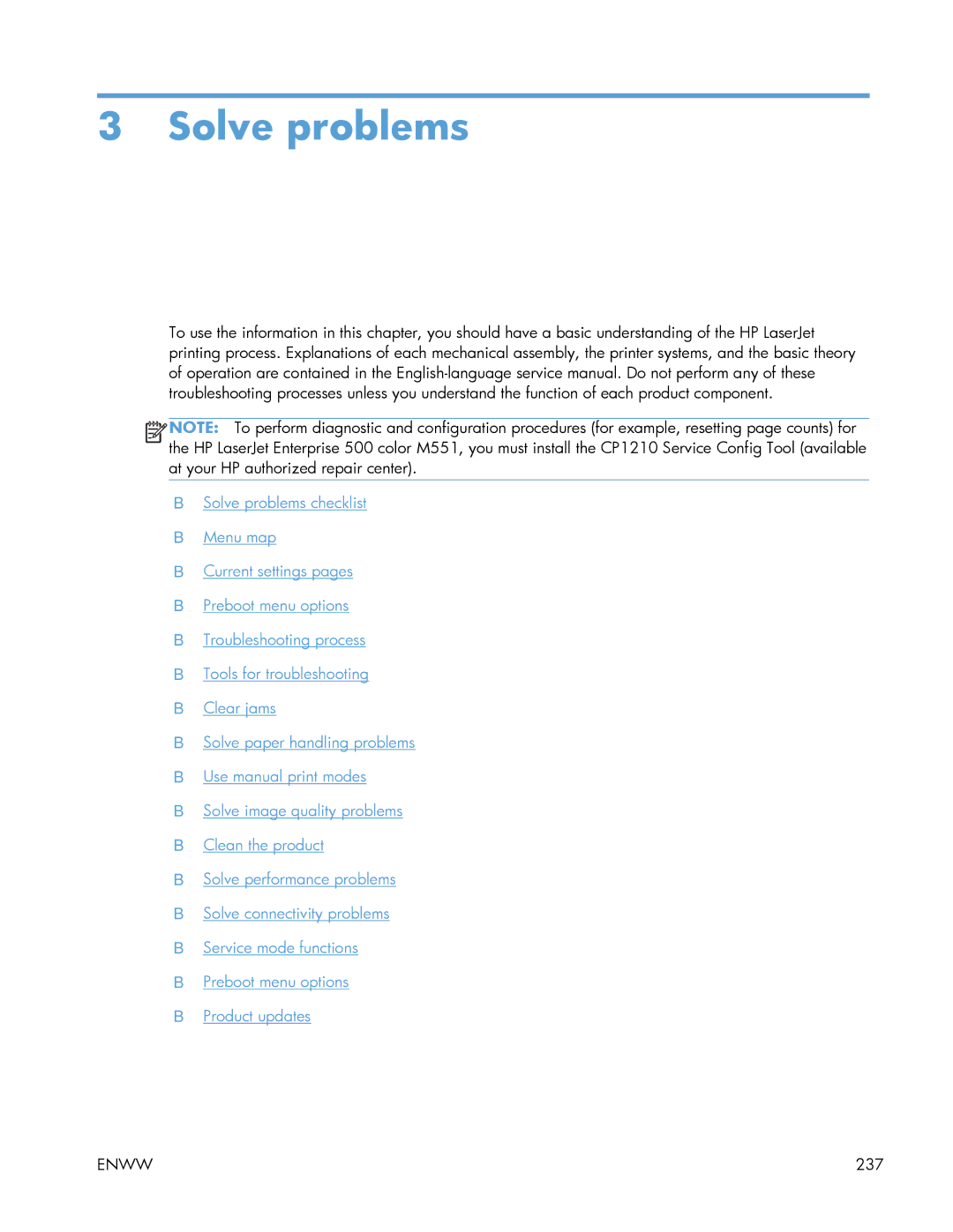 HP Enterprise 500 manual Solve problems 