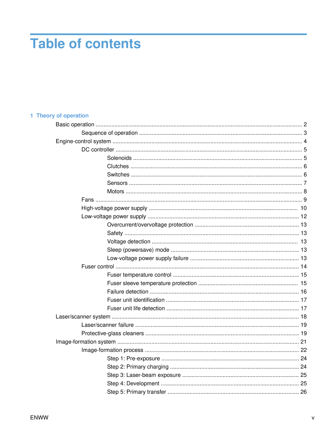 HP Enterprise CC490A manual Table of contents 