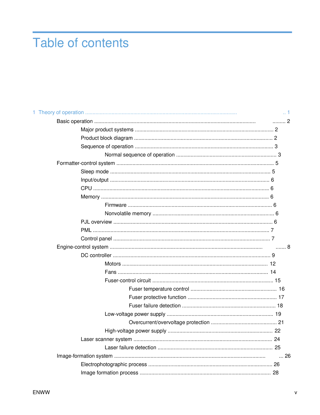 HP Enterprise CP5525 manual Table of contents 