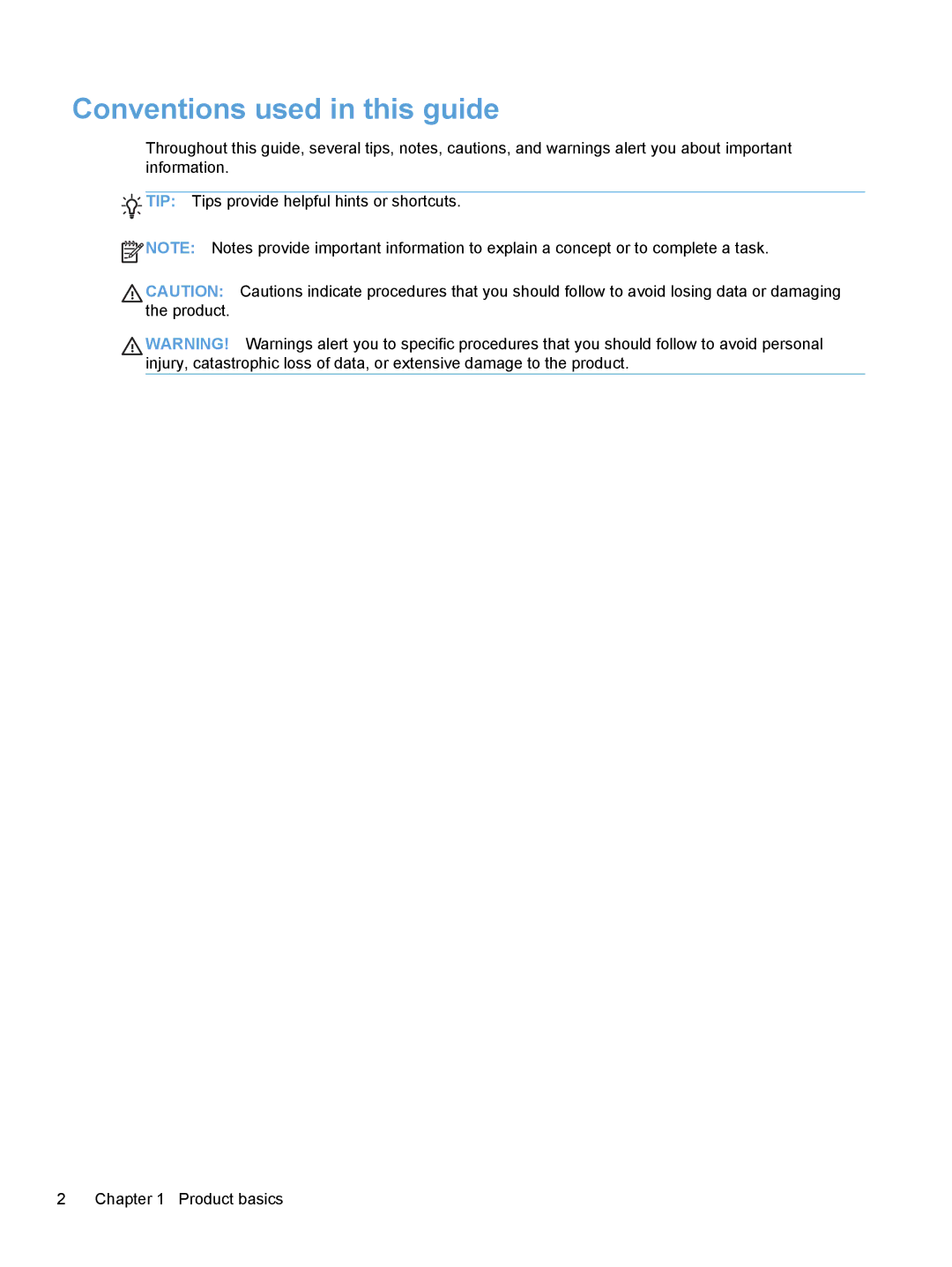 HP Enterprise Flow 7000 S2 Sheet-Feed L2730BBGJ, Enterprise Flow 7000 S2 Sheet-Feed 7000N Conventions used in this guide 