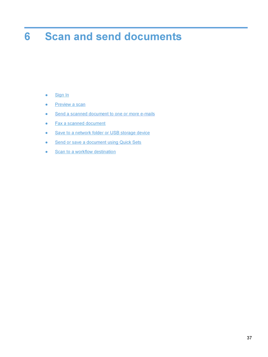 HP Enterprise Flow 7000 S2 Sheet-Feed 7000N, Enterprise Flow 7000 S2 Sheet-Feed L2730BBGJ manual Scan and send documents 