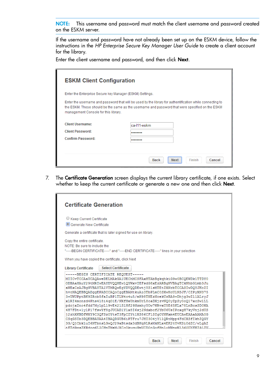 HP Enterprise Secure Key Manager manual 