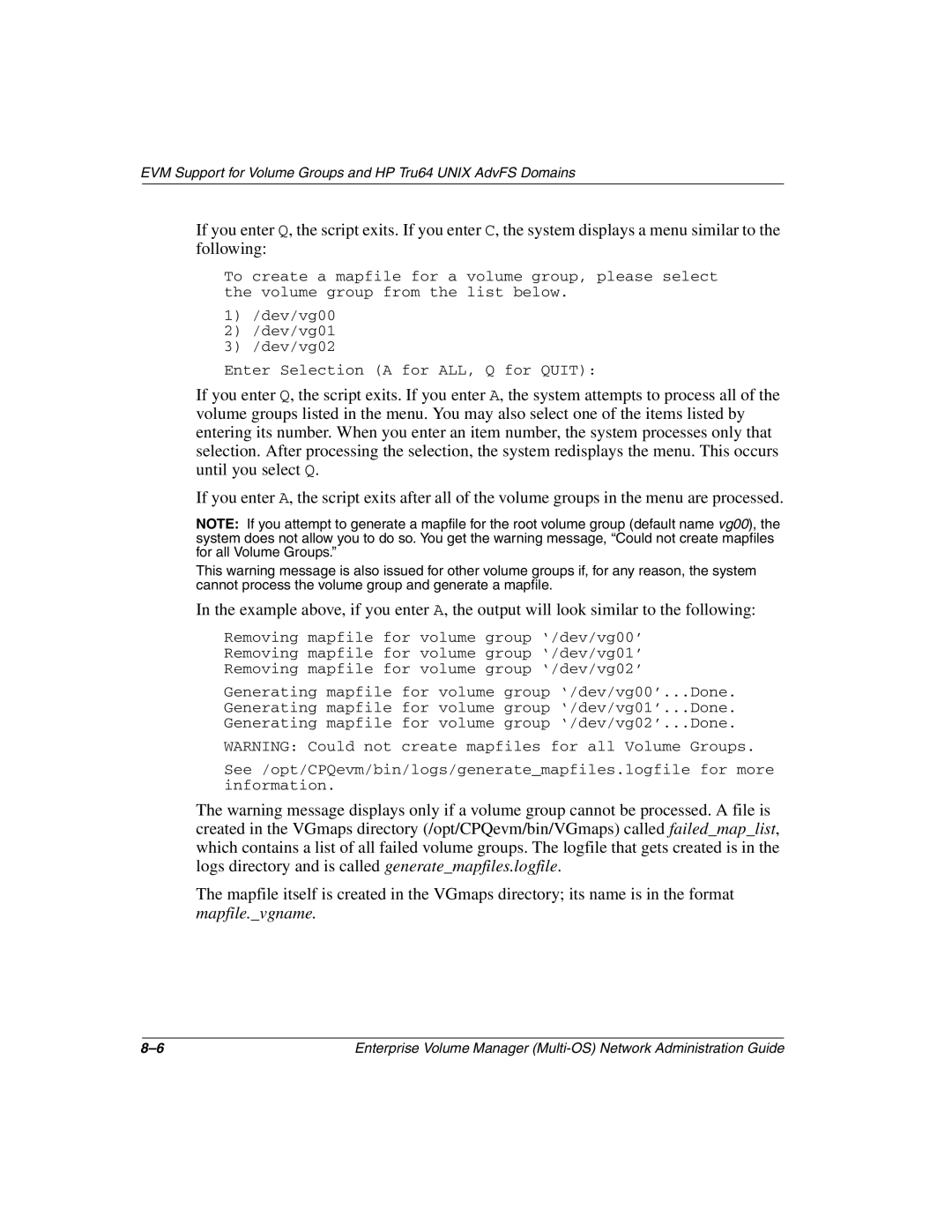 HP Enterprise Volume Manager Software manual 