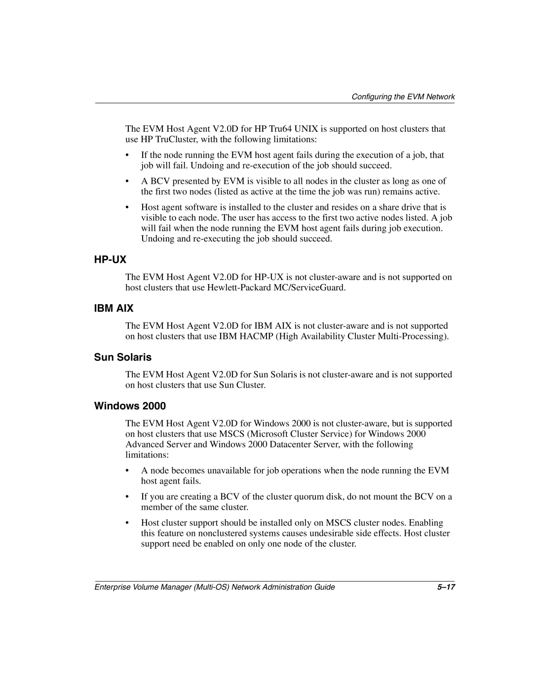 HP Enterprise Volume Manager Software manual Sun Solaris, Windows 