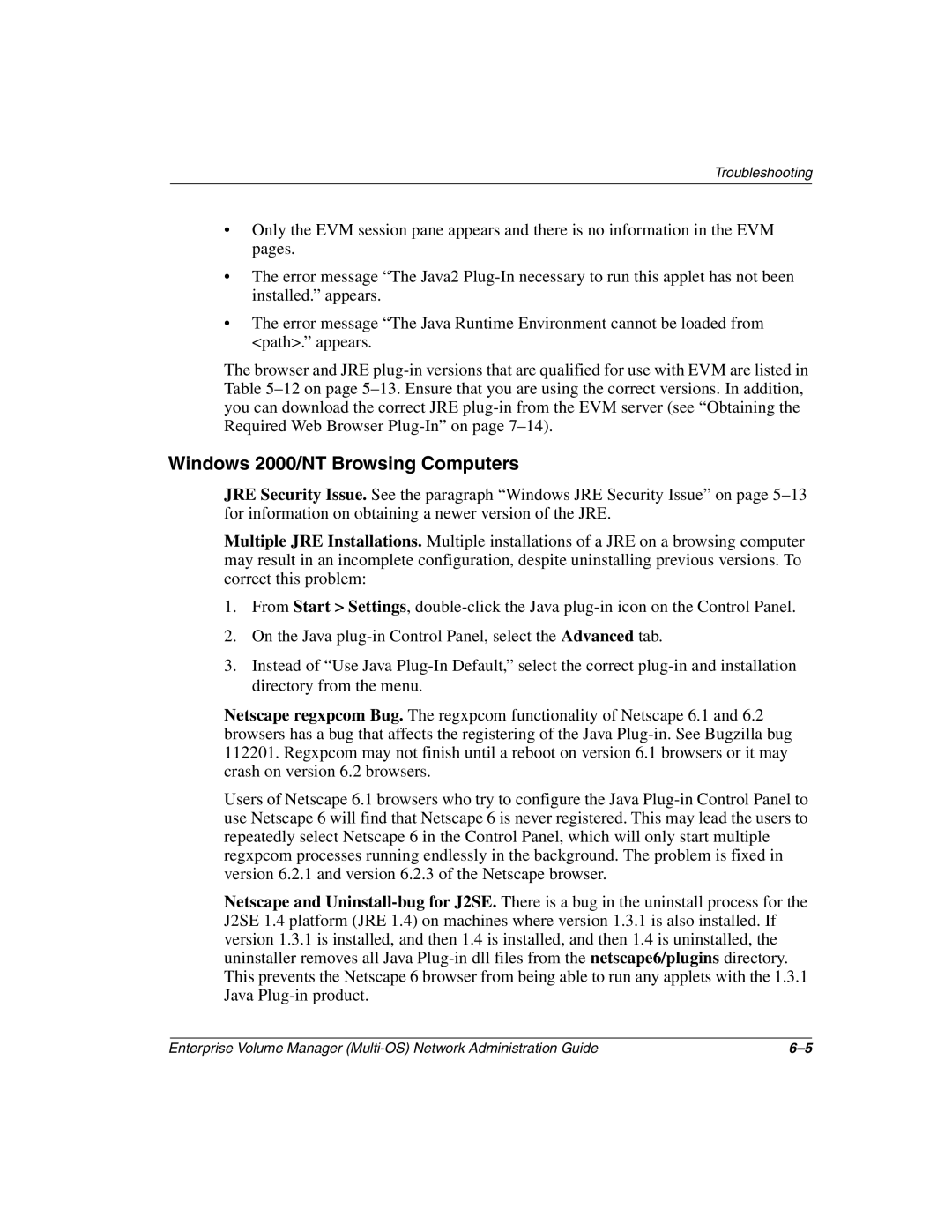 HP Enterprise Volume Manager Software manual Windows 2000/NT Browsing Computers 