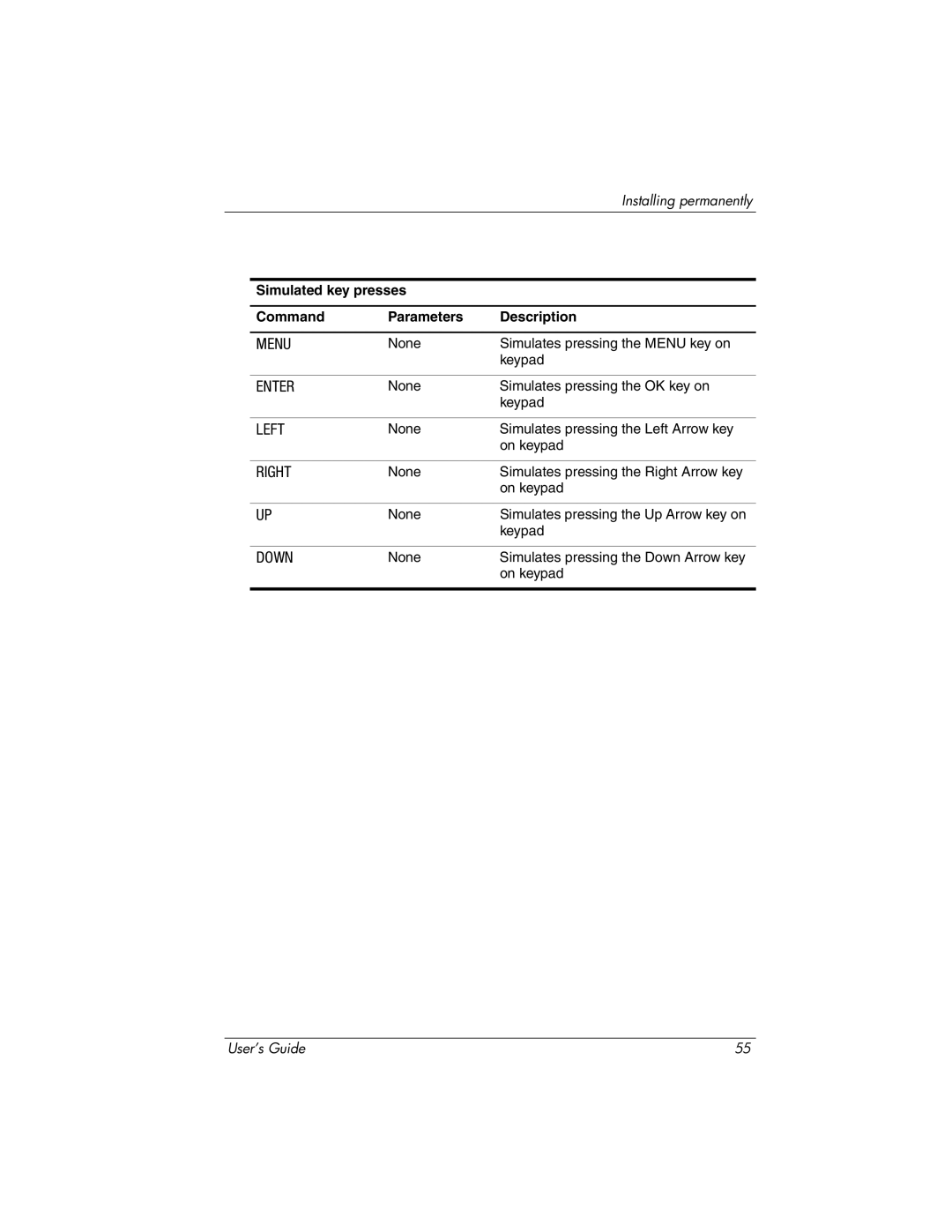 HP ep7100 manual Menu 