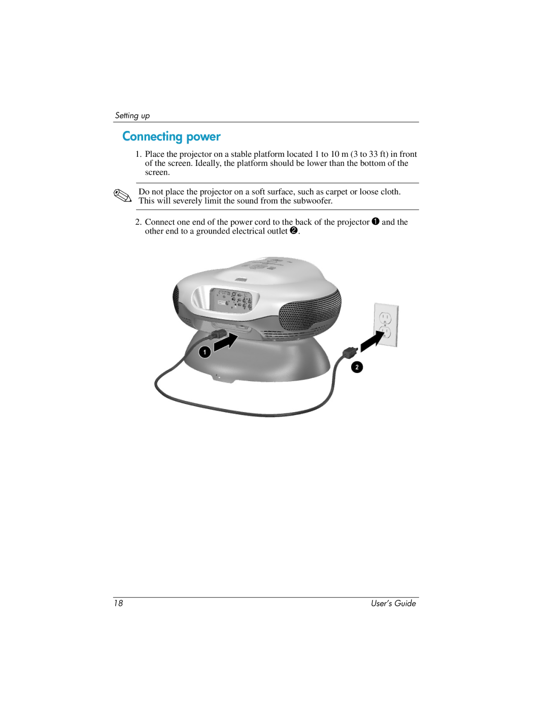 HP ep9012, ep9010 manual Connecting power 