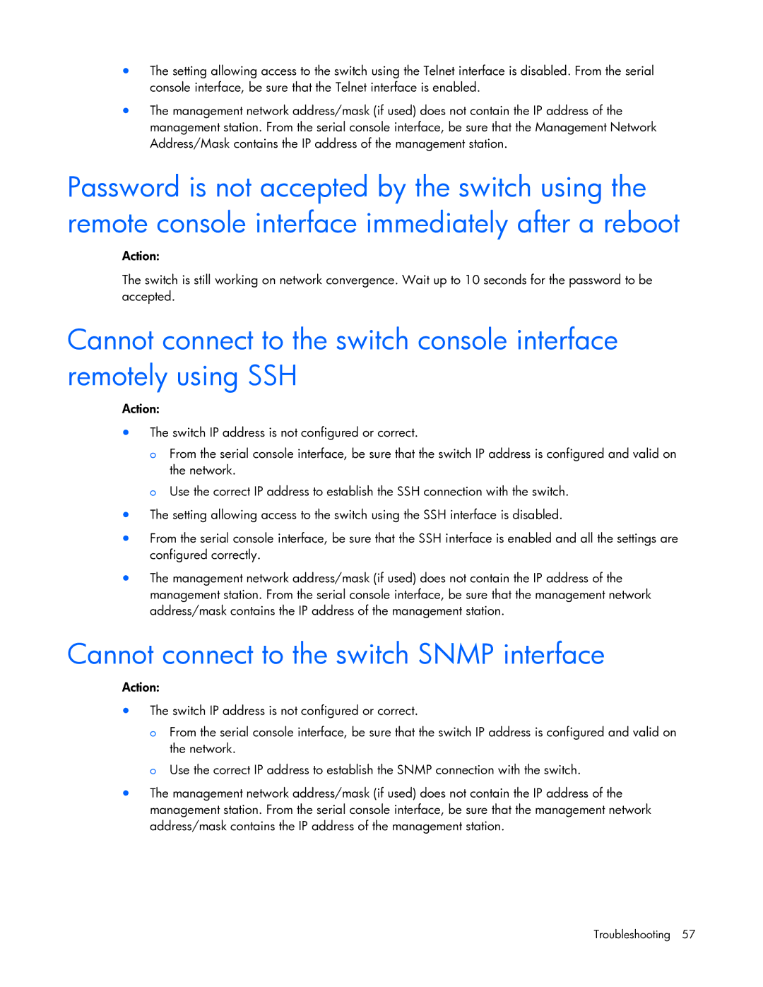 HP Ethernet BL-c manual 