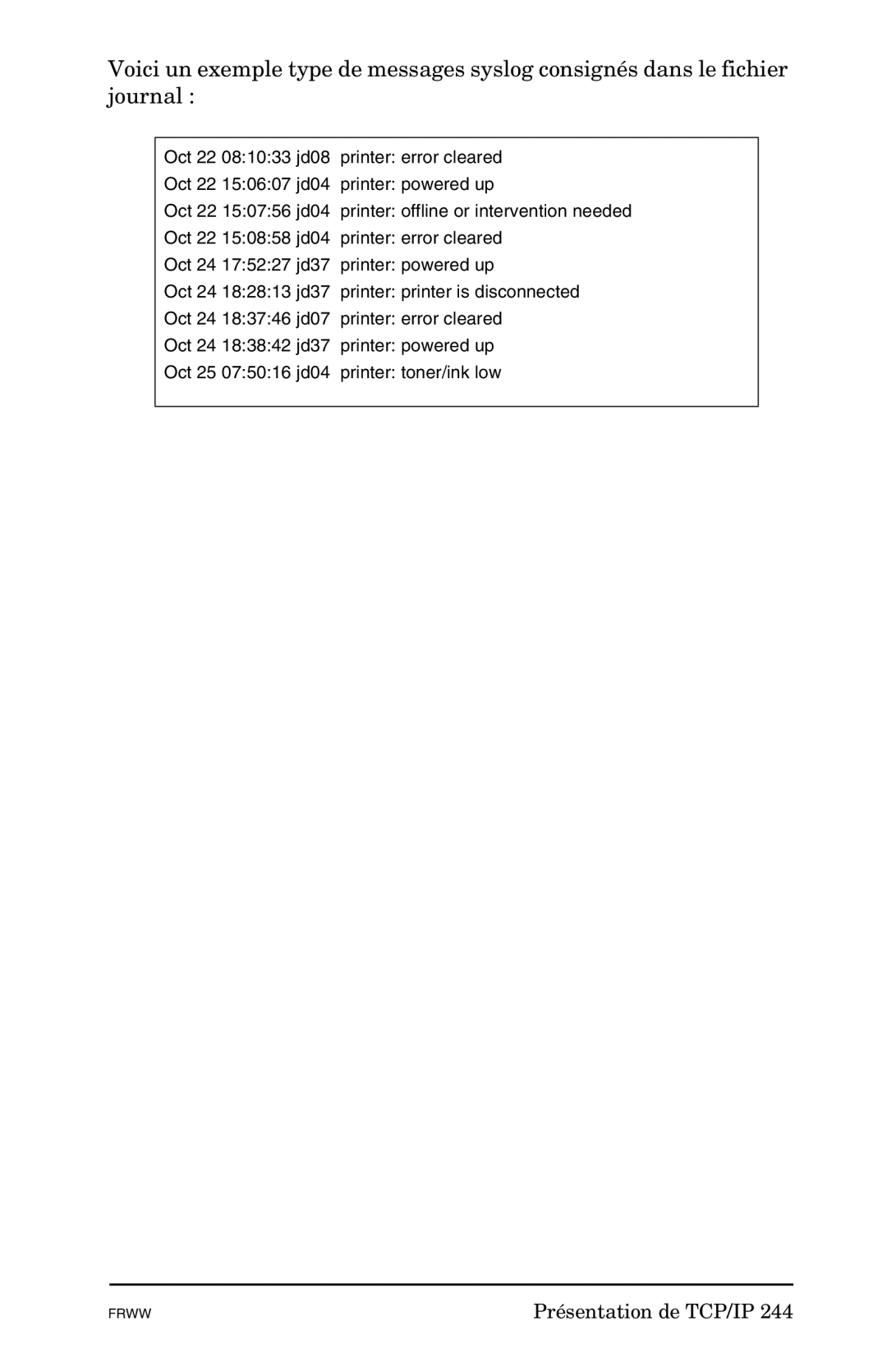 HP 620n, Ew2400, En3700 manual Présentation de TCP/IP 