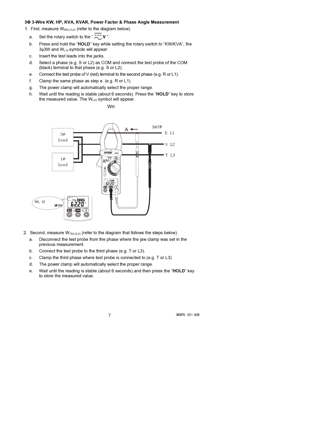 HP Extech 380976 manual 380976 V3.1 