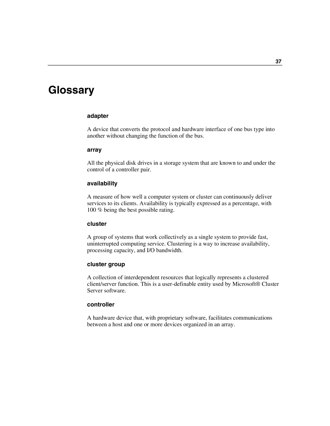 HP F100 manual Glossary 