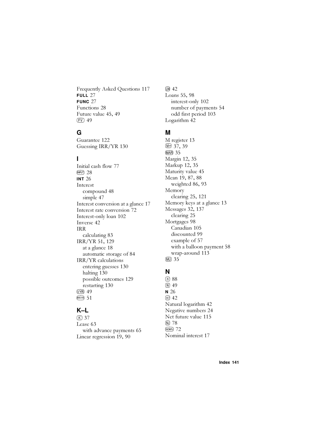 HP F1902-90001 manual Uhvwduwlqj , LqhduUhjuhvvlrq , , Rjdulwkp , Zhljkwhg ,  0HPRU, 1RPLQDOLQWHUHVW  