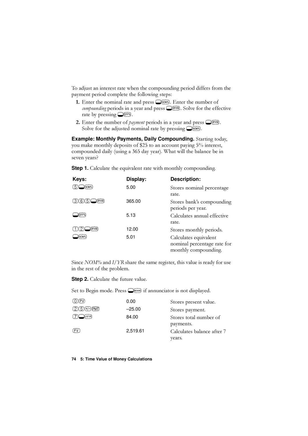 HP F1902-90001 Step . &DOFXODWHWKHIXWXUHYD XH, 6WRUHVSD\PHQW, 6WRUHVWRWDOQXPEHURI, DofxodwhvEdodqfhDiwhu 