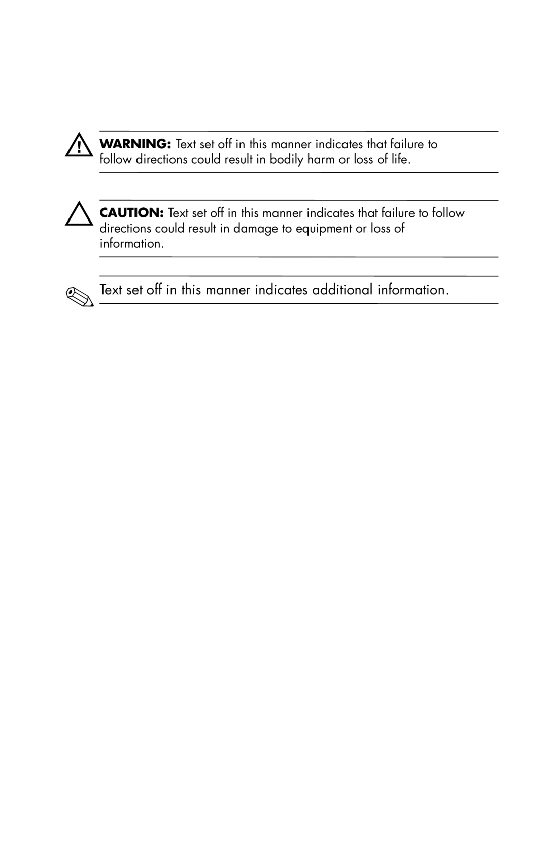 HP F2105 manual Text set off in this manner indicates additional information 