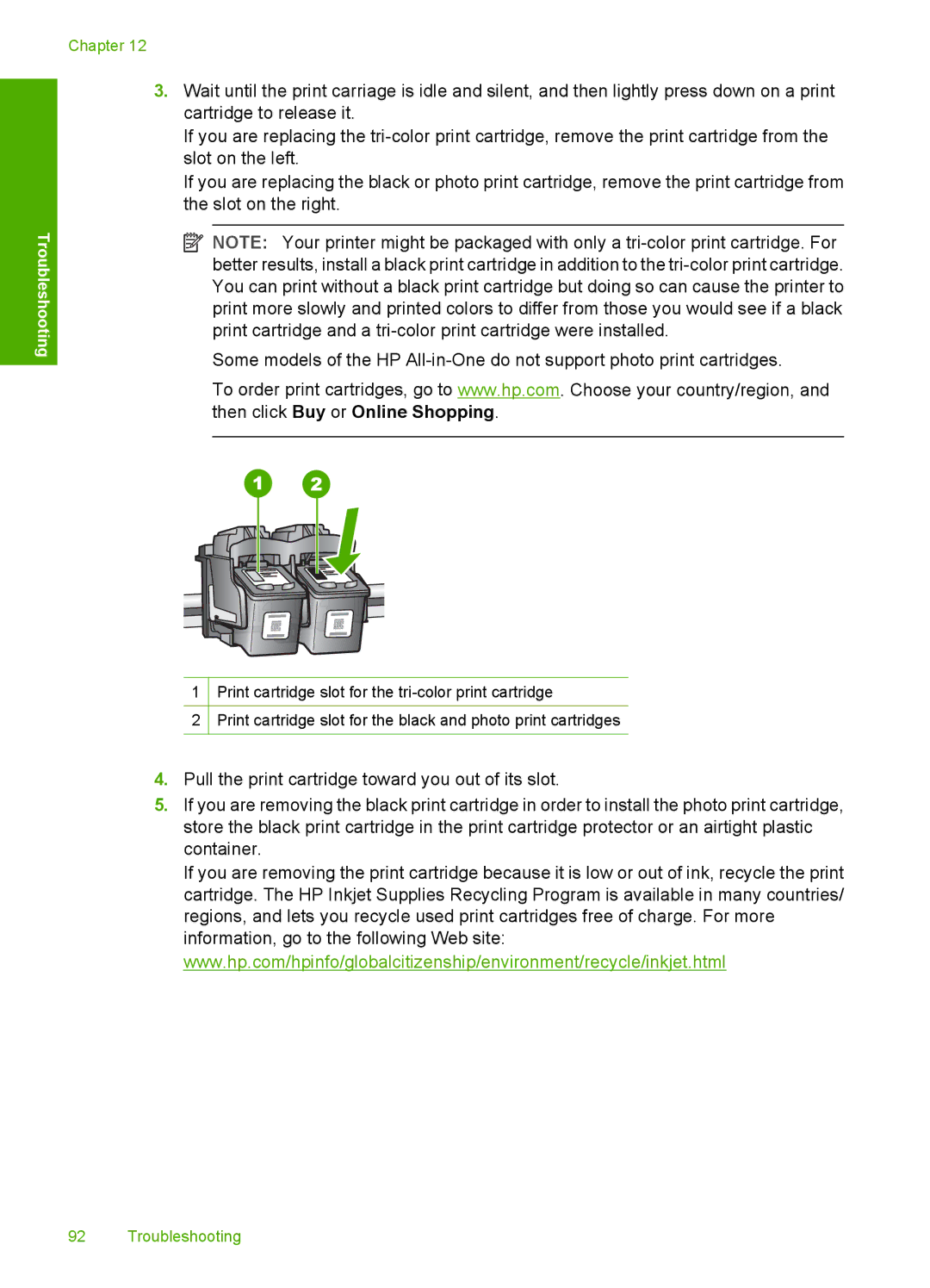 HP F2110, F2187, F2180, F2140, F2120 manual Troubleshooting 