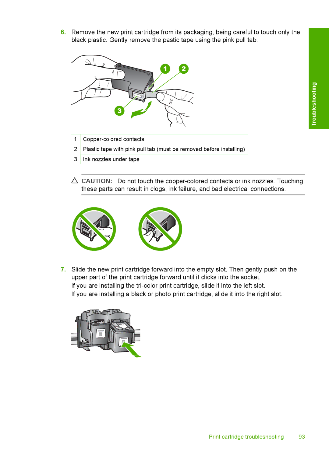 HP F2187, F2180, F2140, F2120, F2110 manual Troubleshooting 