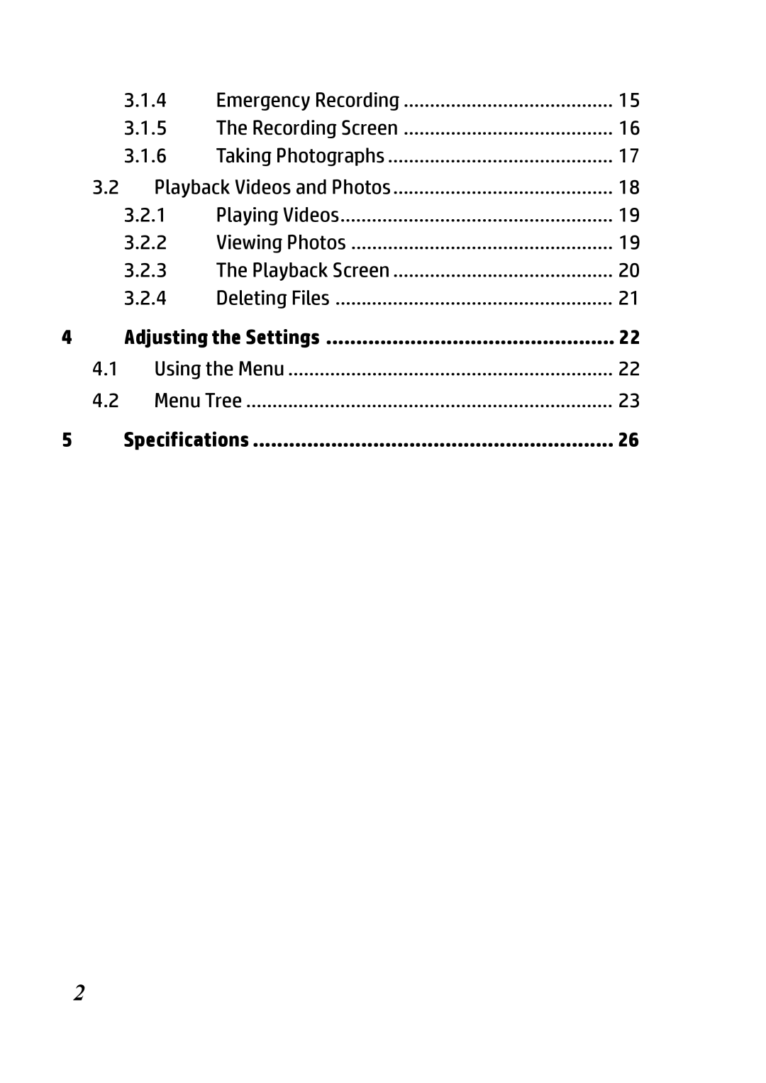 HP f300 Car manual Specifications 