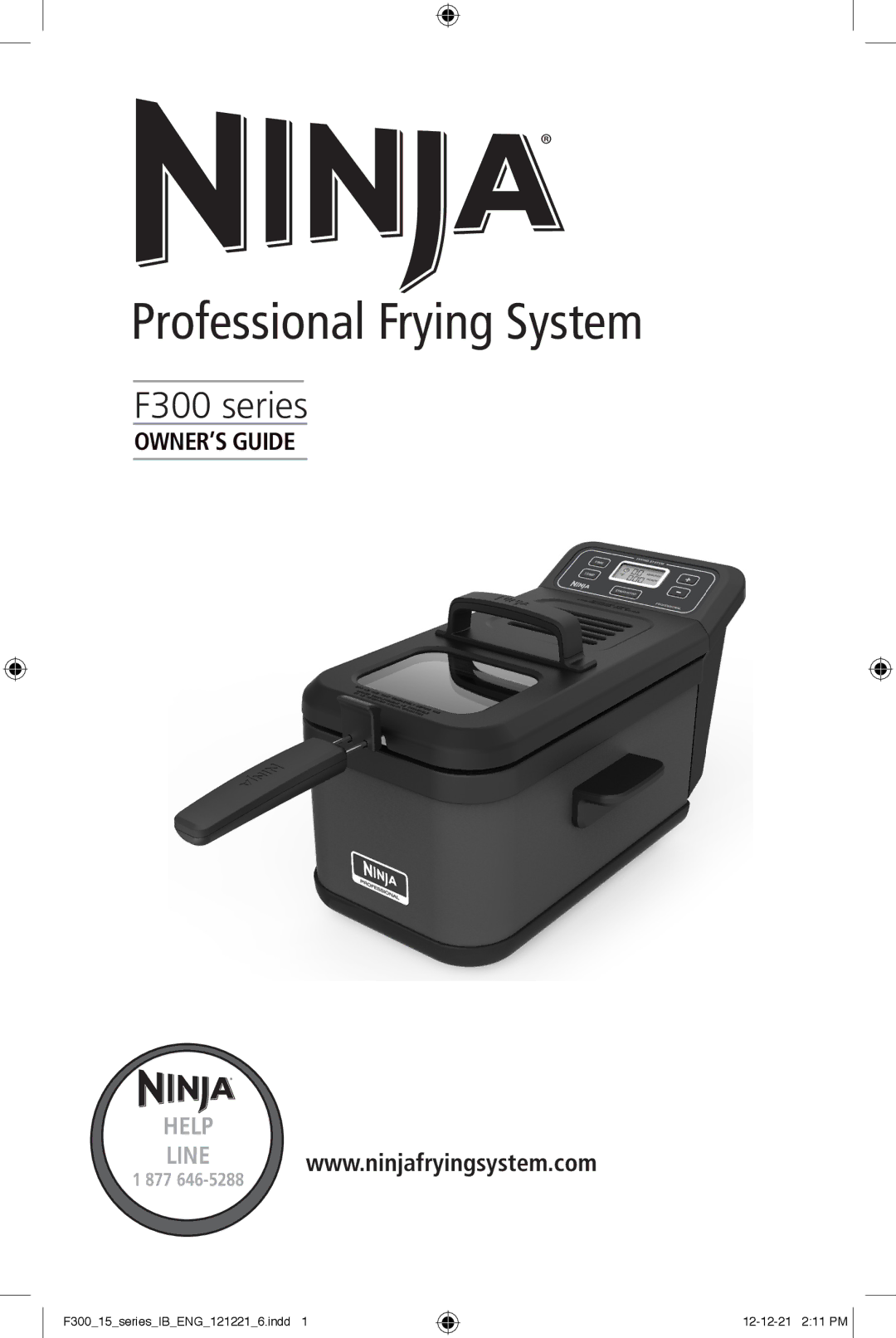 HP F300 manual Professional Frying System 