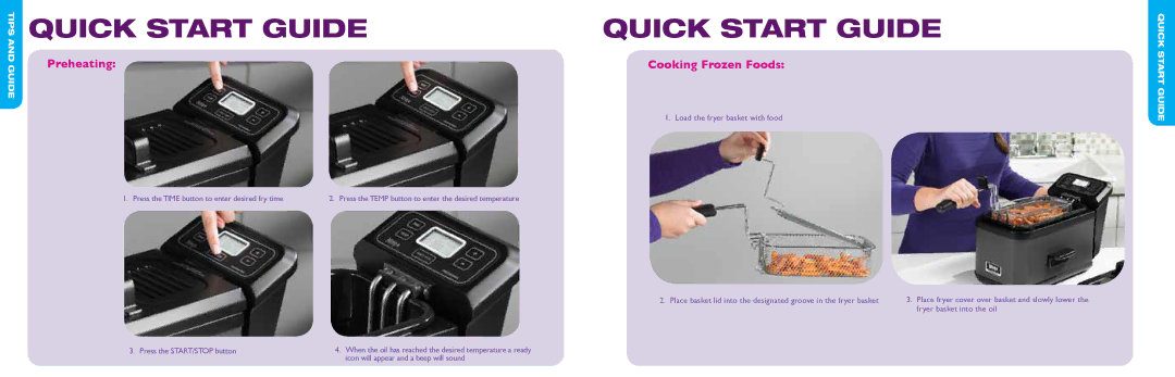 HP F300 manual Preheating, Cooking Frozen Foods 