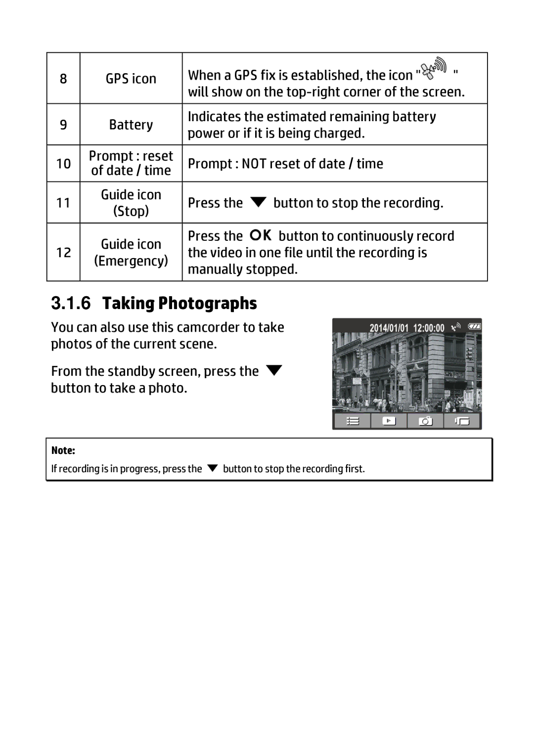 HP f310 Car manual Taking Photographs 