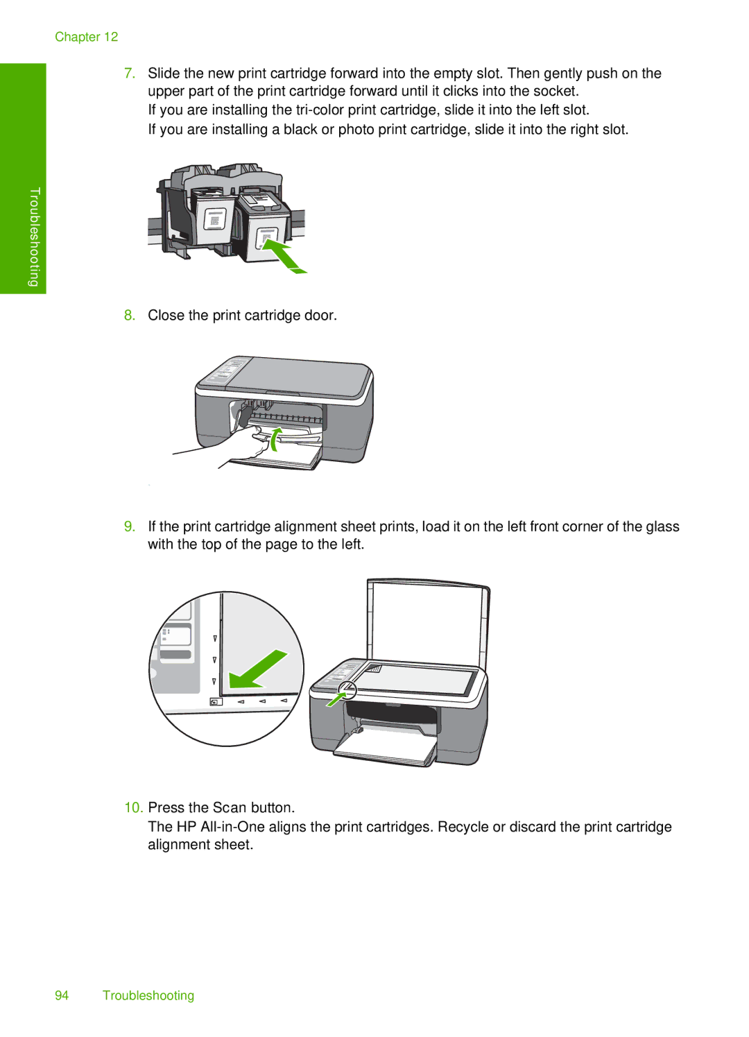 HP F4185, F4140, F4172, F4190, F4180 manual Troubleshooting 