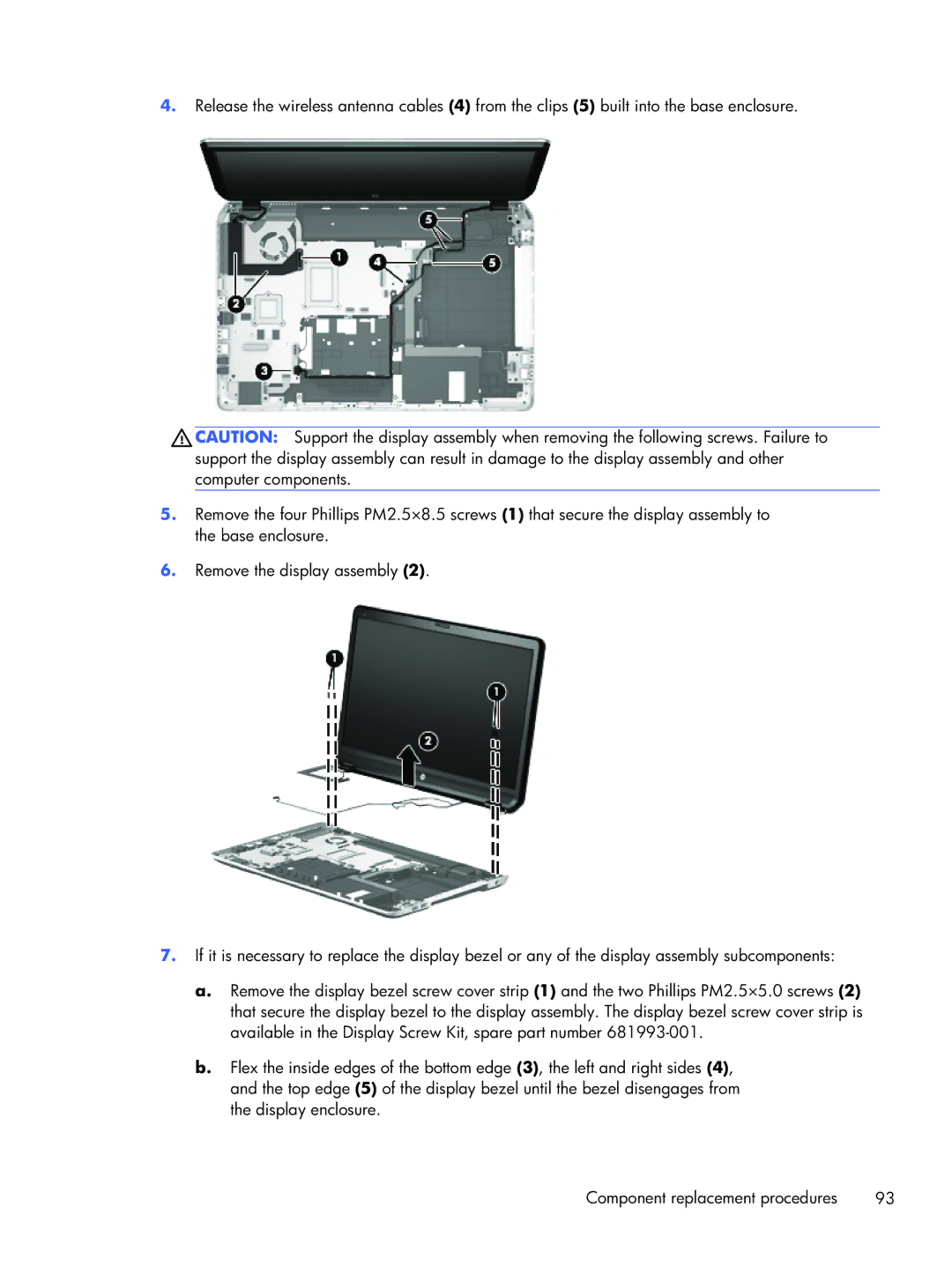 HP Dv7-7234nr DV7, dv7 C6N73UARABA, Dv7 7223cl C2N67UARABA, Fary Recertified Dv7-7234nr C6P04UARABA manual 