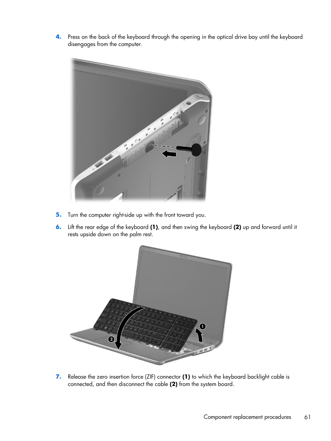 HP Dv7-7234nr DV7, dv7 C6N73UARABA, Dv7 7223cl C2N67UARABA, Fary Recertified Dv7-7234nr C6P04UARABA manual 