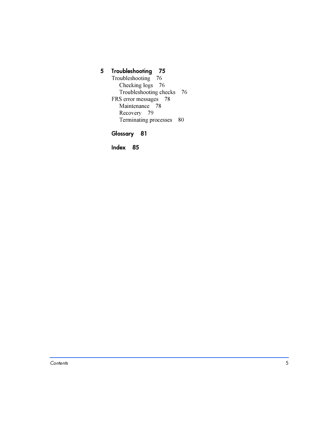 HP Fast Recovery Solution XP SW manual Troubleshooting 