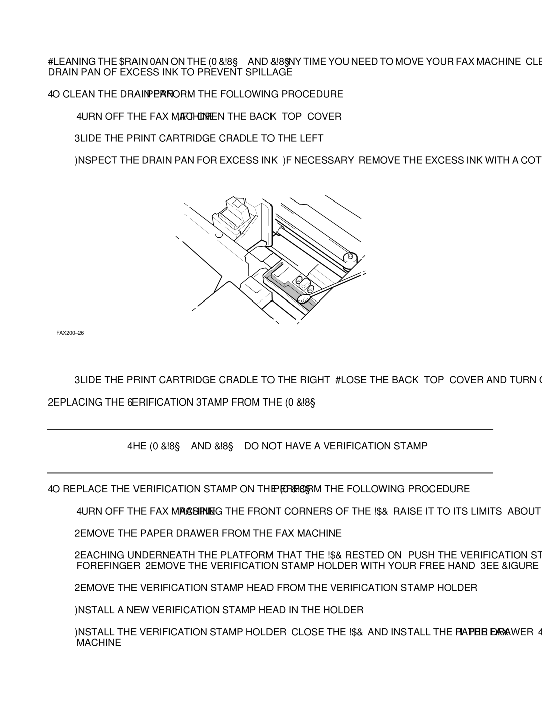 HP FAX-700 manual Replacing the Verification Stamp from the HP FAX-950 